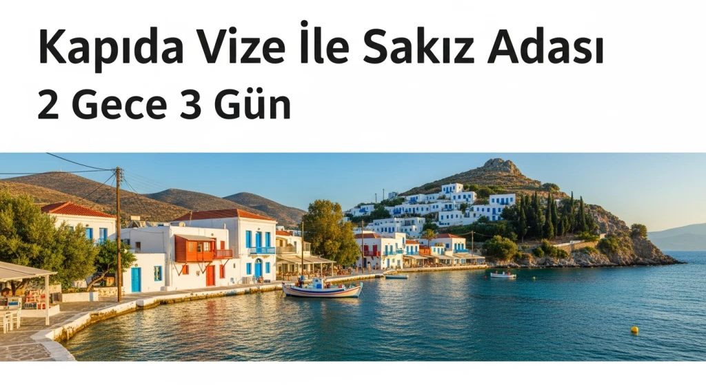 Kapıda Vize ile Sakız Adası Turu 2 Gece 3 Gün
