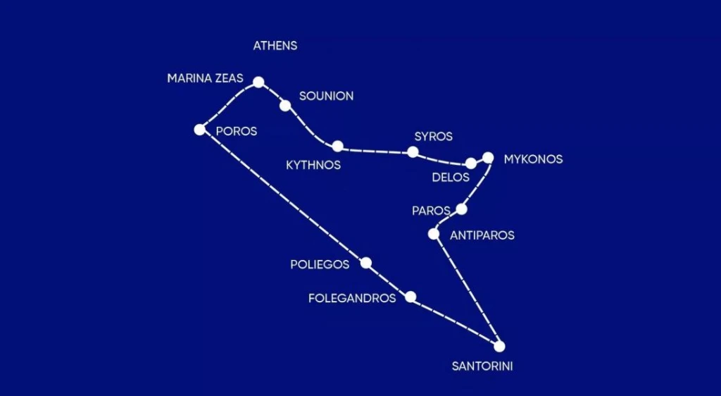 'Cyclades'in İncileri Gemisi: Zamansız Bir Yunan Adası Macerası'