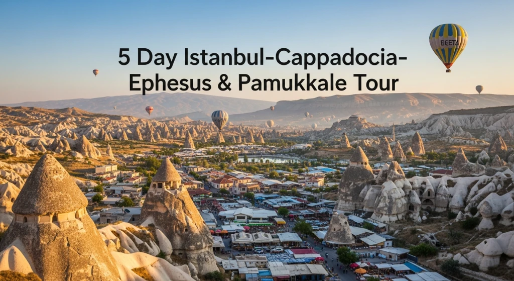 5-Day Istanbul, Cappadocia, Ephesus and Pamukkale Tour