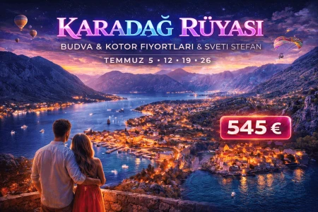 "Montenegro Drøm: Budva & Kotor Fjorder & Sveti Stefan"