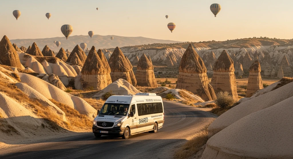 Groepsoverdracht van Kayseri naar Cappadocië