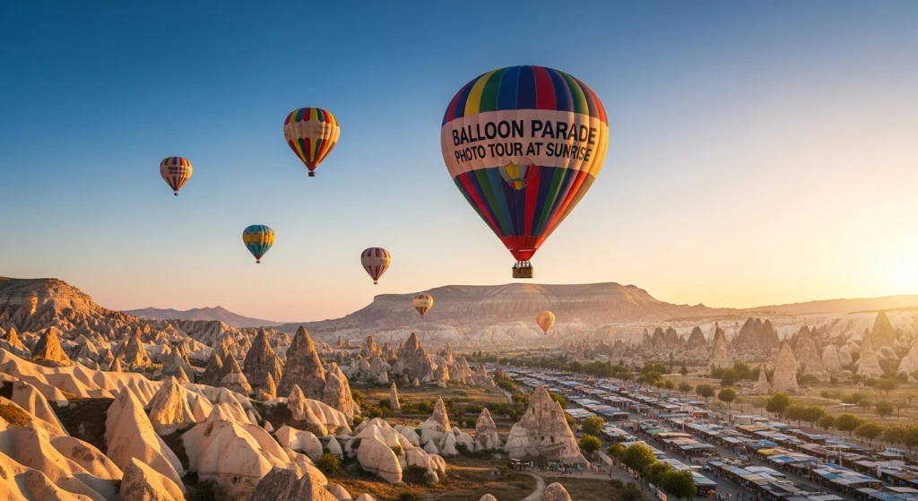 Tour of Balloon Parade at Dawn