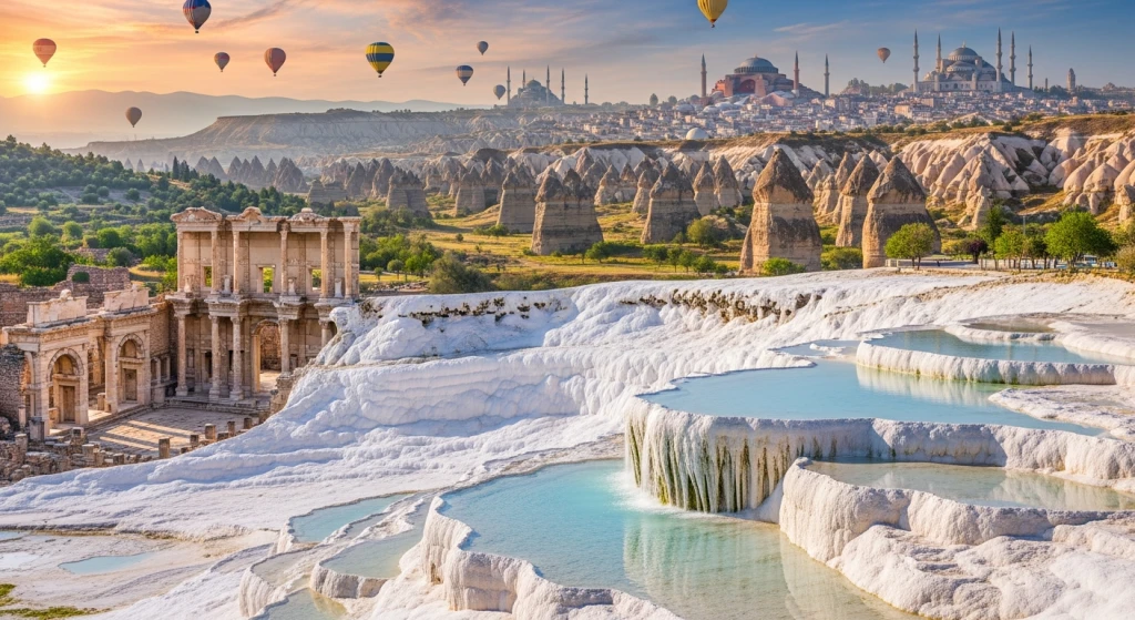 6-Day Best of Turkey Tour: Istanbul, Cappadocia, Ephesus & Pamukkale