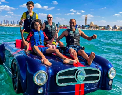 Dubai Jet Car – 30 Minutes – 4 Seater