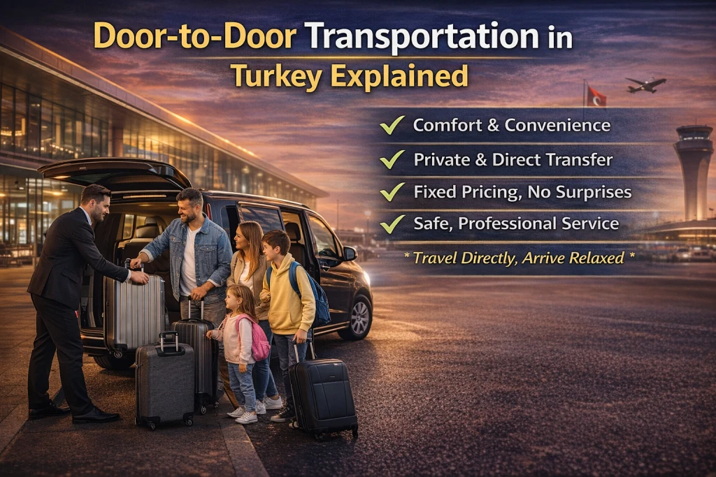 トルコのドア・ツー・ドア交通の説明