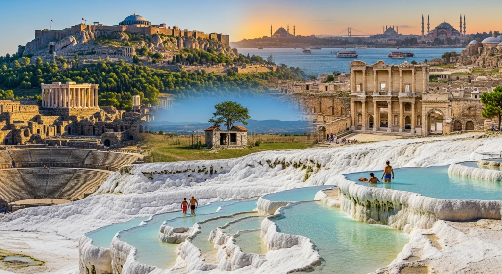 6-Day Istanbul, Gallipoli, Pergamon, Ephesus & Pamukkale Tour Package