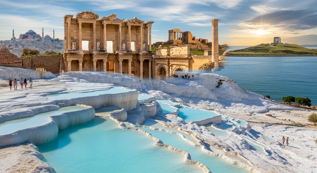 6-Day Istanbul, Gallipoli, Pergamon, Ephesus & Pamukkale Tour Package