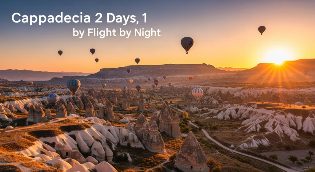 Tour de Cappadocia de 2 días y 1 noche por vuelo