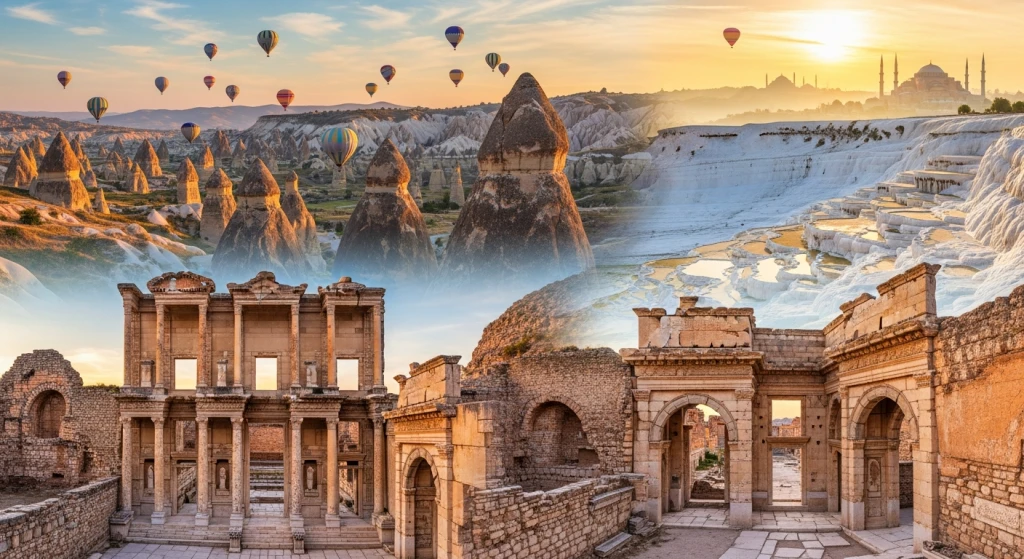 7 Days Private Turkey Tour: Istanbul, Cappadocia, Ephesus & Pamukkale (2026)