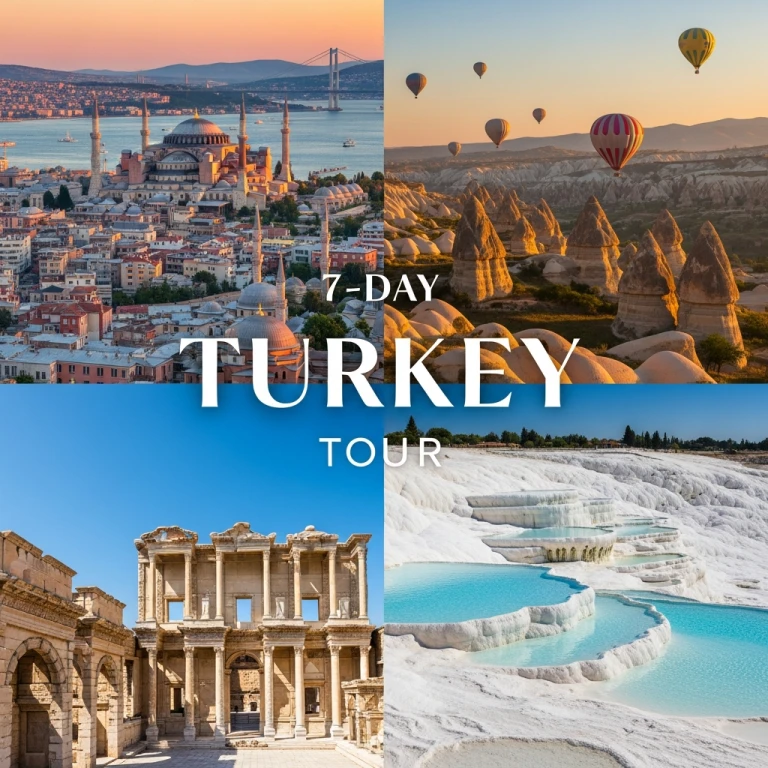 7 Days Private Turkey Tour: Istanbul, Cappadocia, Ephesus & Pamukkale (2026)