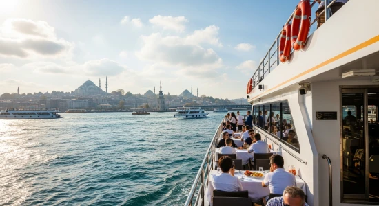 Bosphorus Öğle Yemeği ile Tur