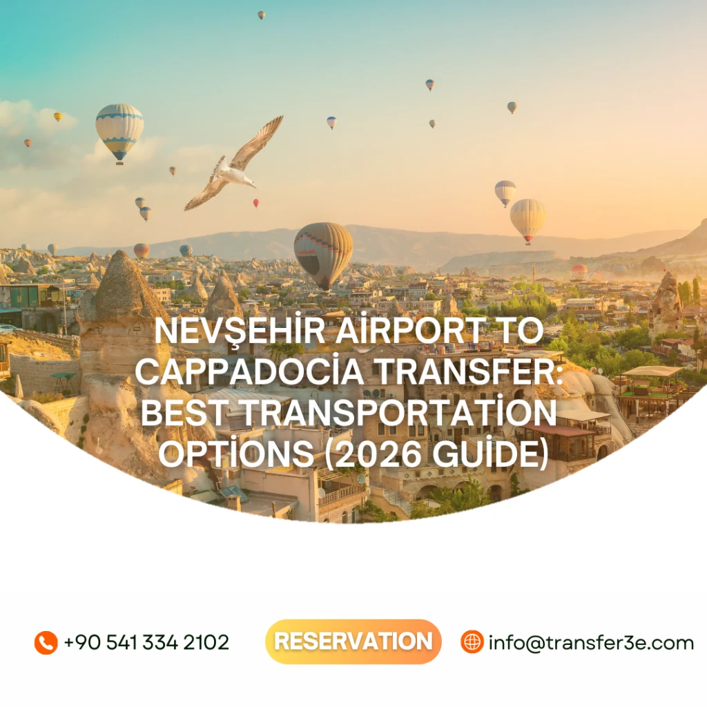 نقل من مطار نيفشهير إلى كابادوكيا