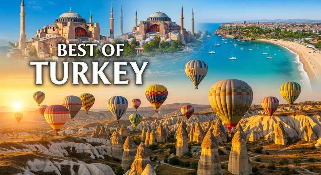 7 Day Istanbul, Cappadocia & Antalya Tour – Best of Turkey Travel Package