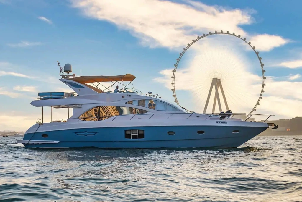 Dubai Lüks Yat Kiralama 78 FT - 30 Misafir