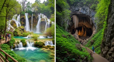 사파데레 폭포와 딤 동굴 투어