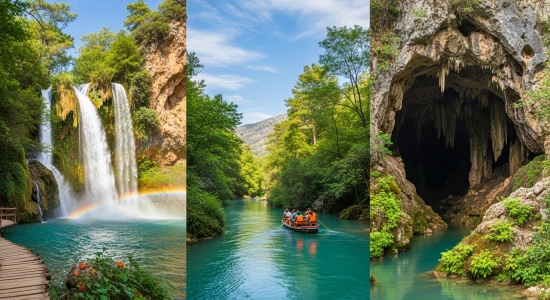 Alanya: Sapadere Şelalesi, Dim Çayı ve Dim Mağarası Turu