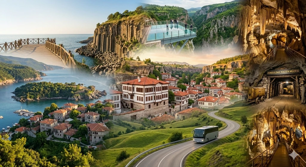 SAFRANBOLU-AMASRA-ZONGULDAK TURU 22 MAYIS ÇIKIŞ 1 GECE YARIM PANSİYON KOMAKLAMA