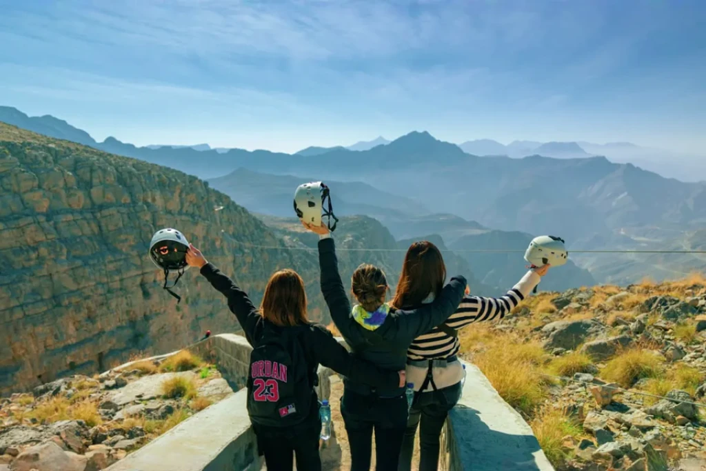 Хатта Уади – Двойной зиплайн