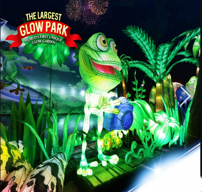 Дубайский цветущий сад + Дино-парк и Магический парк