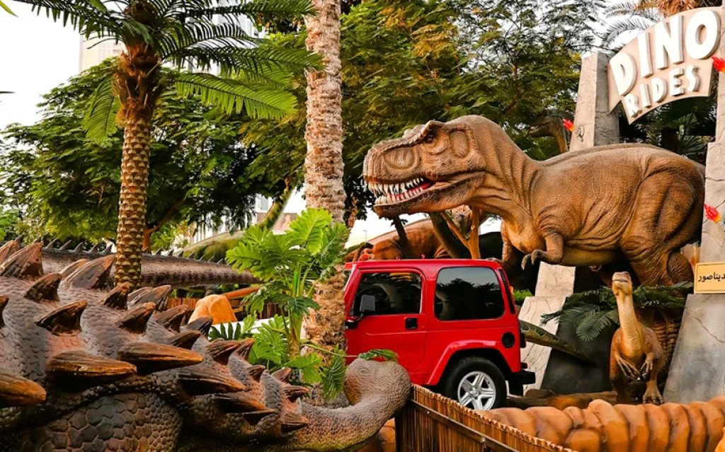 Дубайский цветущий сад + Дино-парк и Магический парк