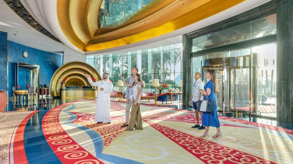 Burj Al Arab Oteli Turu – Burj Al Arab İçinde (IBAA Turu)