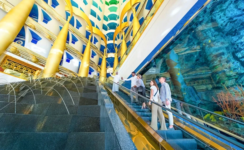 Burj Al Arab Oteli Turu – Burj Al Arab İçinde (IBAA Turu)