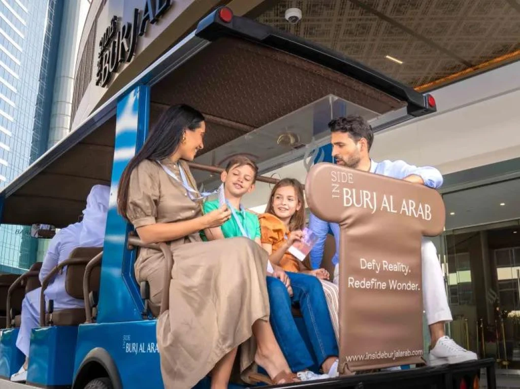 Burj AL Arab Hotel Tour With Soft Beverage at UMA Lounge