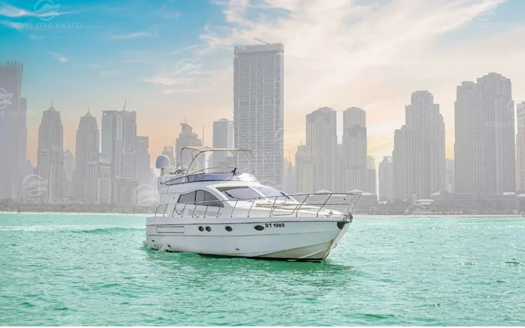 Dubai Luxury Yacht Rental 48 FT – 10 Guest