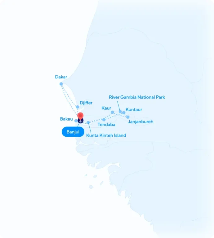 West Africa River Cruise – Banjul to Banjul