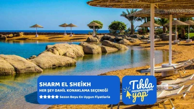 Kahire Sharm El Sheikh Turu Ajet Havayolları ile 5 Gece Kahire Şehir Gezisi Dahil