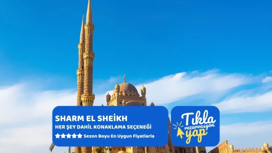 KAHİRE & SHARM EL SHEIKH TURU Pegasus Havayolları ile 5 Gece || 16169||20449
