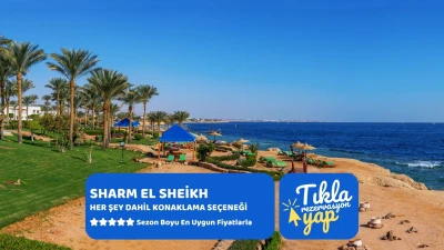 Promosyon Sharm El Sheikh Turu Ajet ile 3 Gece Otelden Erken Çıkışlı