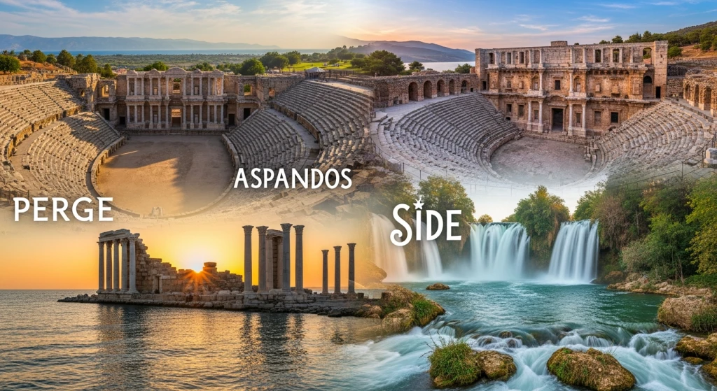 Perge Aspendos Side Manavgat Turu