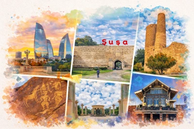 AZERBAYCAN-KARABAG TURU (ŞUŞA-HANKENDİ-GENCE-BAKÜ)11 HAZİRAN ÇIKIŞ 6 GÜN