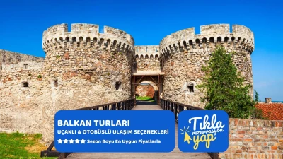 Baştanbaşa Balkanlar Kurban Bayramı Özel THY ile Ekstra Turlar, Akşam Yemekleri Dahil BEG-SKP