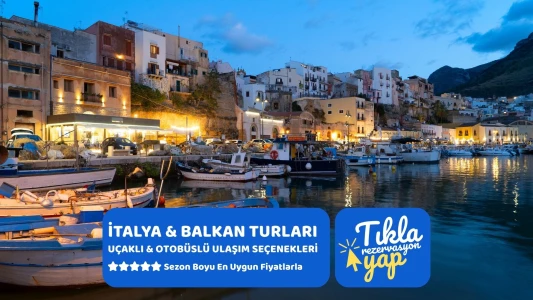 Otobüs İle Büyük İtalya & Yunanistan & Balkanlar Turu 8 Gün 