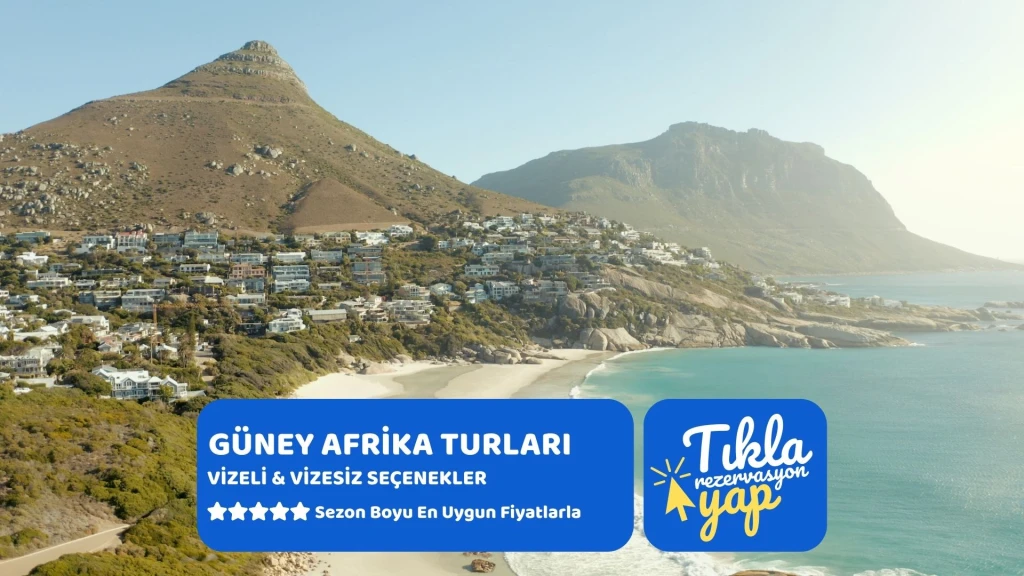 Muhteşem Güney Afrika Turu Qatar Havayolları ile 6 Gece Yaz Dönemi