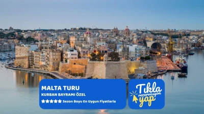 Malta Turu Kurban Bayramı Özel Türk Hava Yolları İle 3 Gece 4 Gün 2026