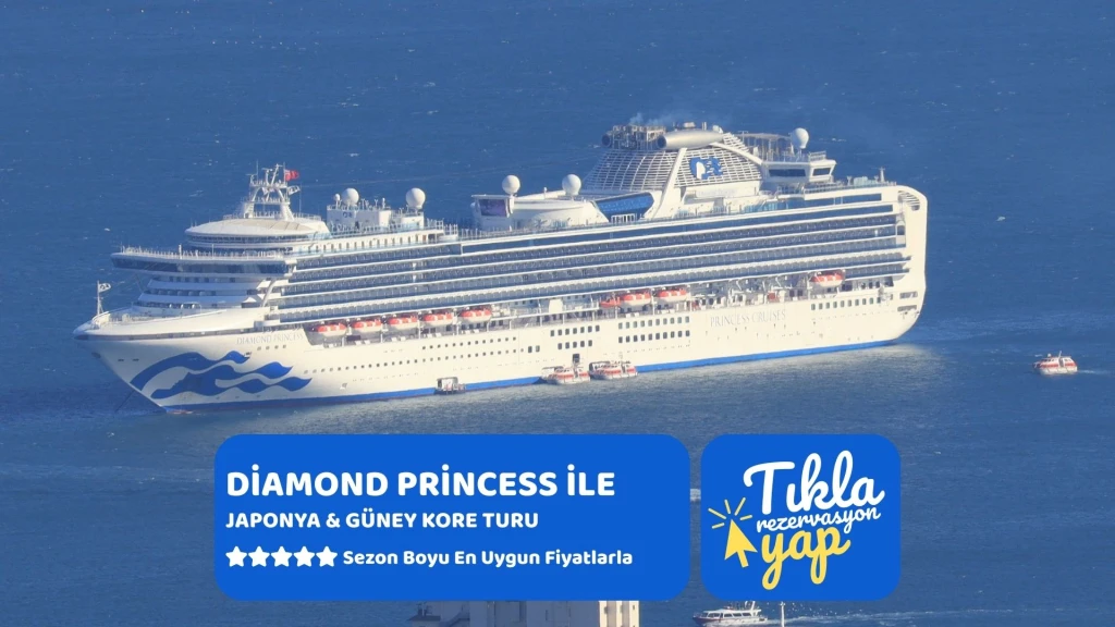 Diamond Princess İle Baştan Sona Büyük Japonya & Güney Kore 14 Gece Qatar - 24 Mayıs 2026
