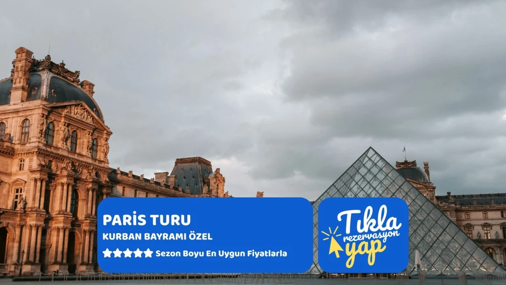Paris Turu Ajet İle Kurban Bayramı Özel 4 Gece 5 Gün 2026