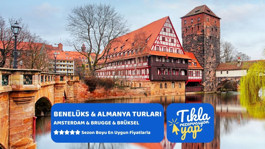 Gold Benelüks ve Almanya “Almanya, Hollanda, Belçika” THY ile 3 gece (CGN-BRU) Köln - Amsterdam (2) - Brugge - Brüksel (1)