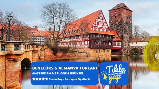 Gold Benelüks ve Almanya “Almanya, Hollanda, Belçika” THY ile 3 gece (CGN-BRU) Köln - Amsterdam (2)...