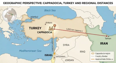 कप्पाडोकिया सुरक्षित है? तुर्की की भूगोल और क्षेत्रीय संघर्षों के लिए एक स्पष्ट मार्गदर्शिका