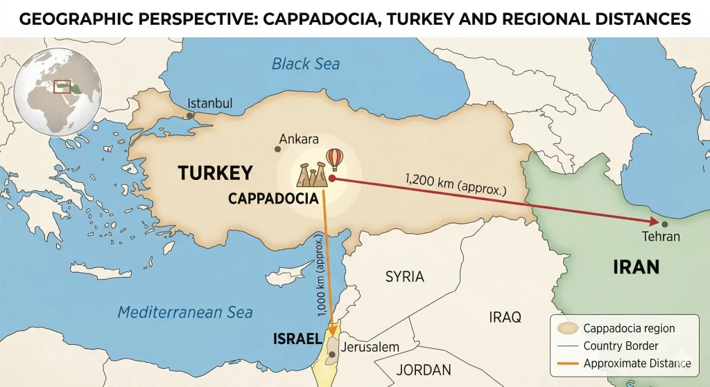 Adakah Cappadocia Selamat? Panduan Jelas Mengenai Geografi Turki dan Konflik Kawasan