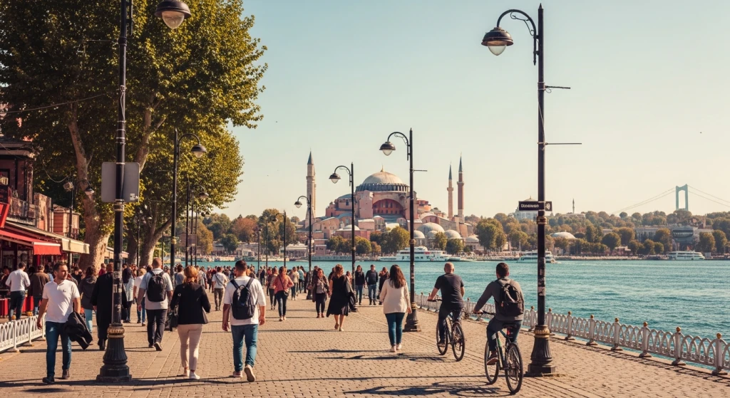Tour a pie y en bicicleta por los puntos destacados de Estambul