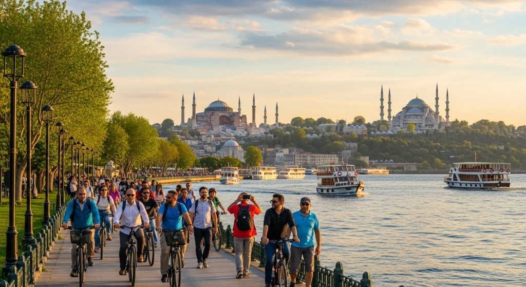 Tour a pie y en bicicleta por los puntos destacados de Estambul