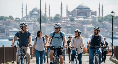 Tour a pie y en bicicleta por los puntos destacados de Estambul