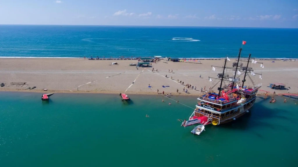 Side: Manavgat River Cruise, Waterfall, and Bazaar Boat Tour