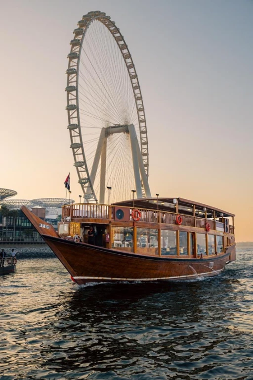 Alexandra Dhow Cruise Dubai Marina | Akşam Yemeği Tekne Turu