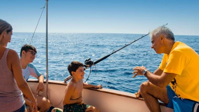 Side: Open Sea Fishing Trip with Hotel Pickup